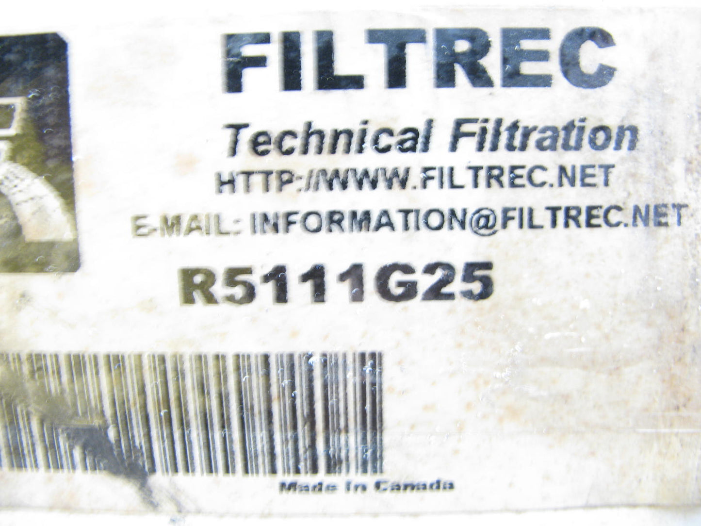 Filtrec R5111G25 Hydraulic Oil Filter Replaces P567040 PT23070MPG 933117Q