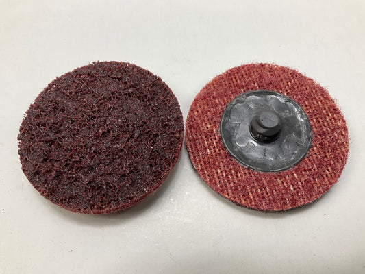 Finish 8297 Surface Prep Medium Conditioning Disc, 2'' Red - Pack Of 20 Discs