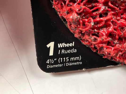 Finish 1st 8316 Paint / Rust Remover Wheel Disc For Grinder 4-1/2'', Extra Coarse