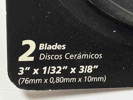Finish 1st 8465 3'' X 1/32'' Ceramic Cut-off Blade For Metal