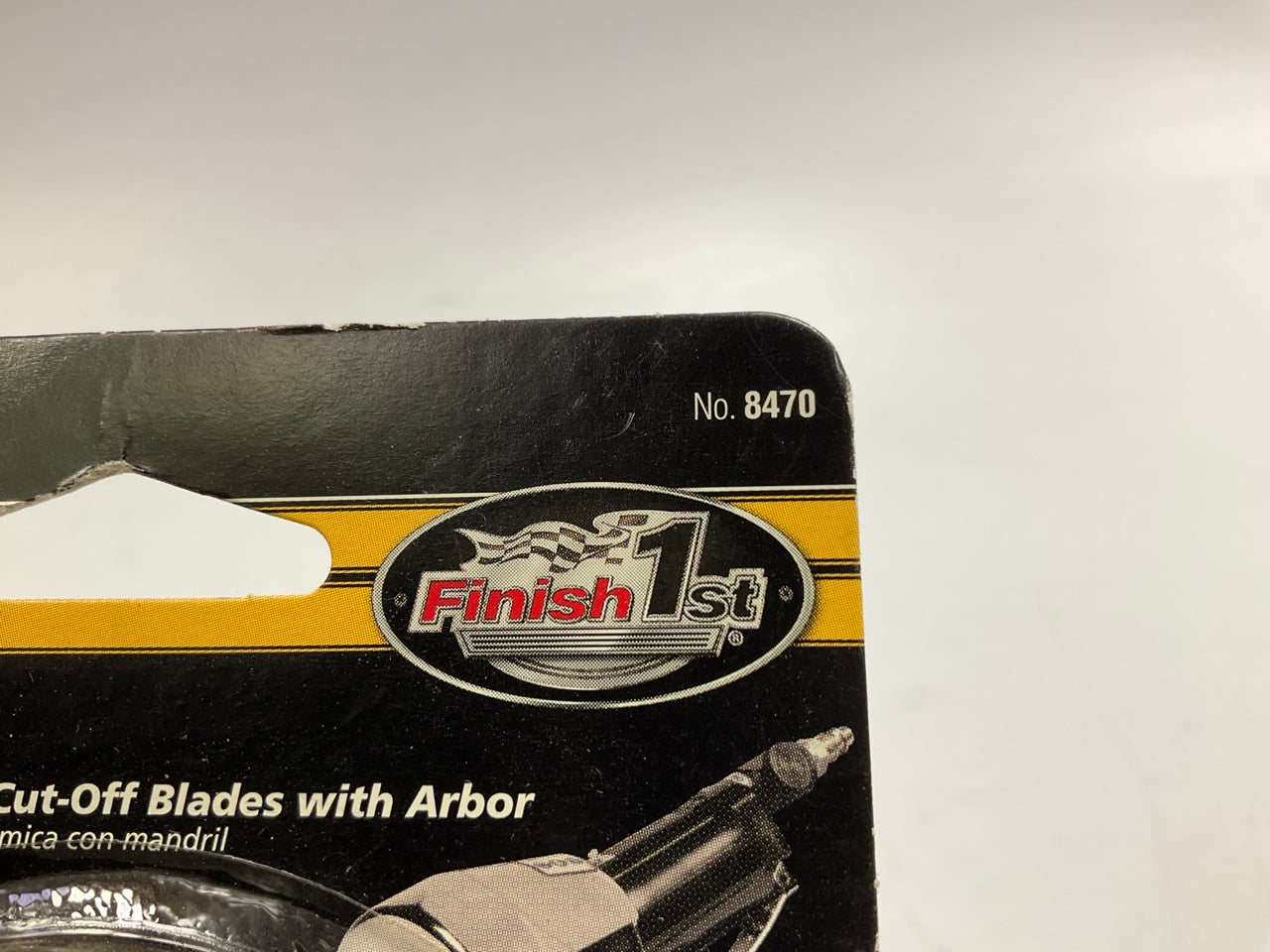 (x10) Finish 1st 8470 3'' X 1/16'' Ceramic Grinding/Cut-Off Wheel W/Arbor - METAL