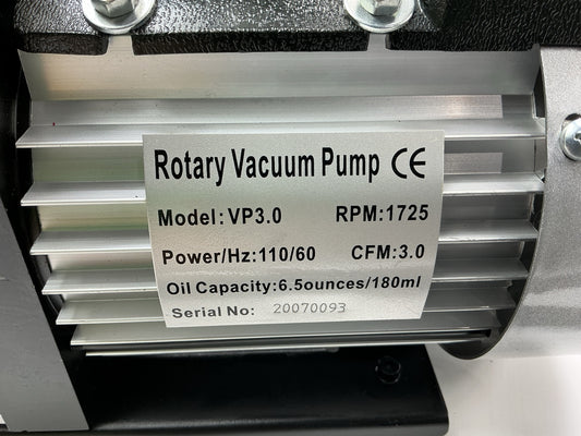 FJC 6909 3.0 CFM Vacuum Pump