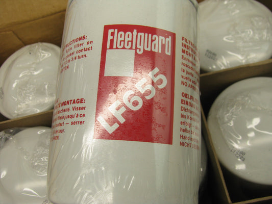 (12) Fleetguard LF655 Engine Oil Filter
