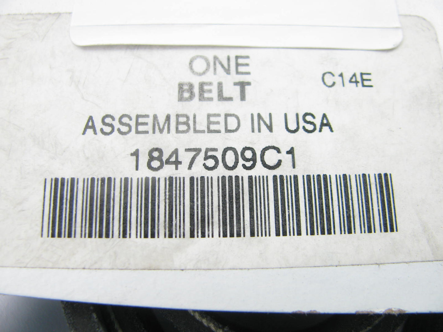 Fleetrite 1847509C1 Serpentine Belt - 0.82'' X 69.50'' - 6 Ribs