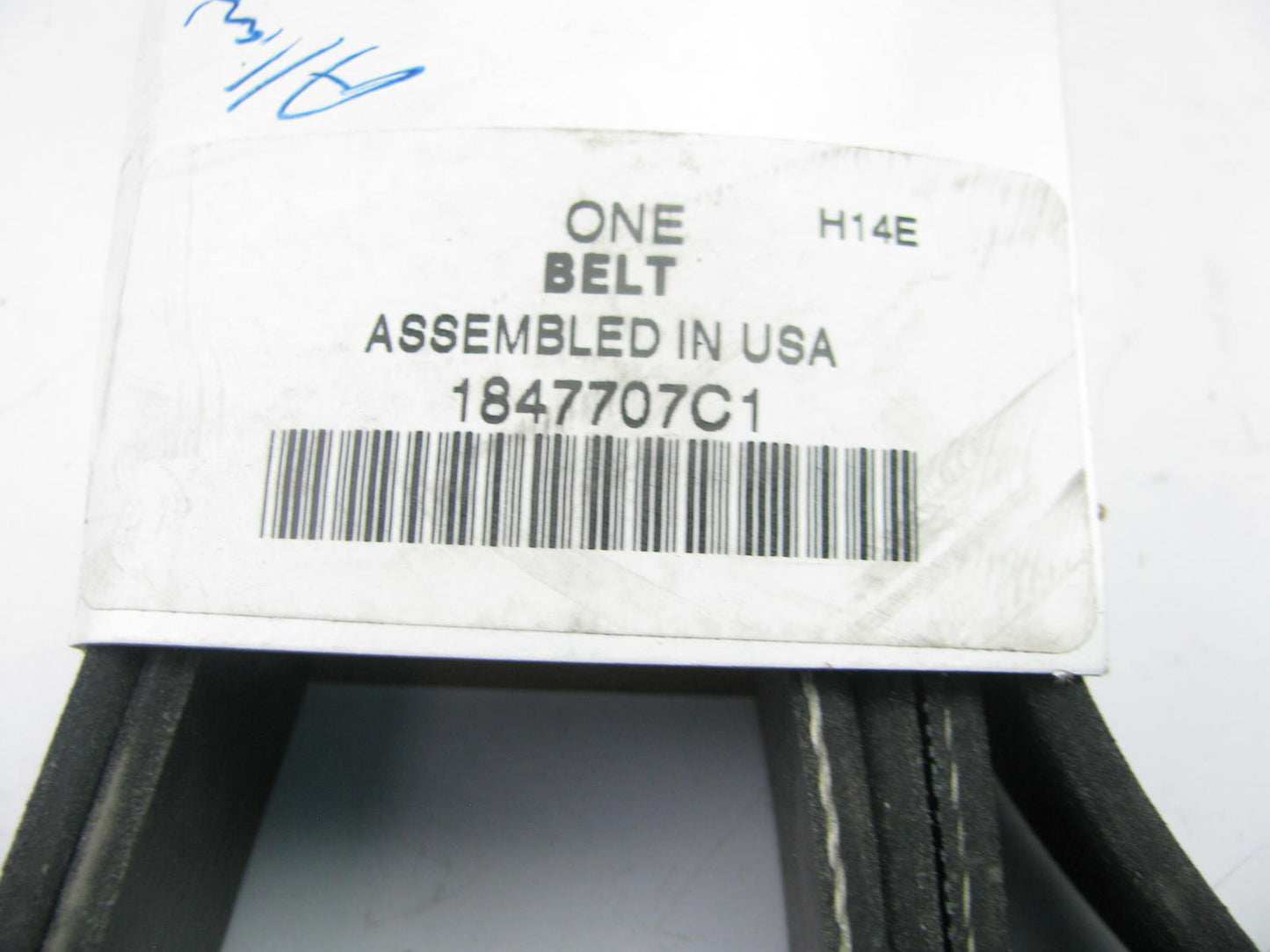 Fleetrite 1847707C1 Serpentine Belt - 1.367'' X 86.625'' - 10 Ribs