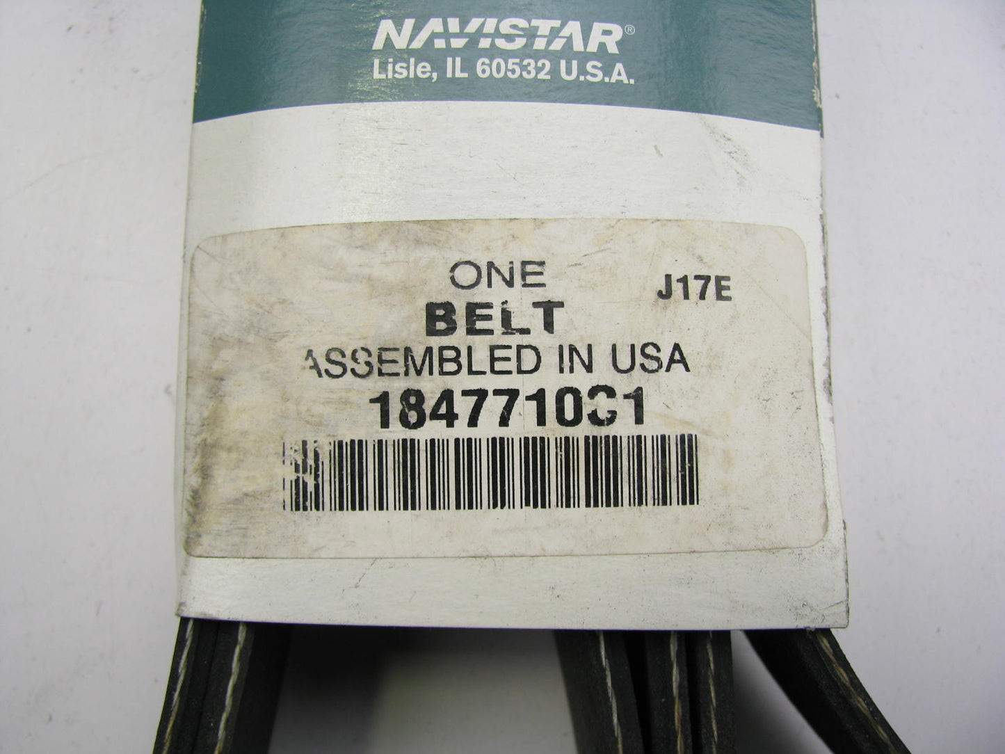 Fleetrite 1847710C1 Serpentine Belt - 1.367'' X 82.25 - 10 Ribs