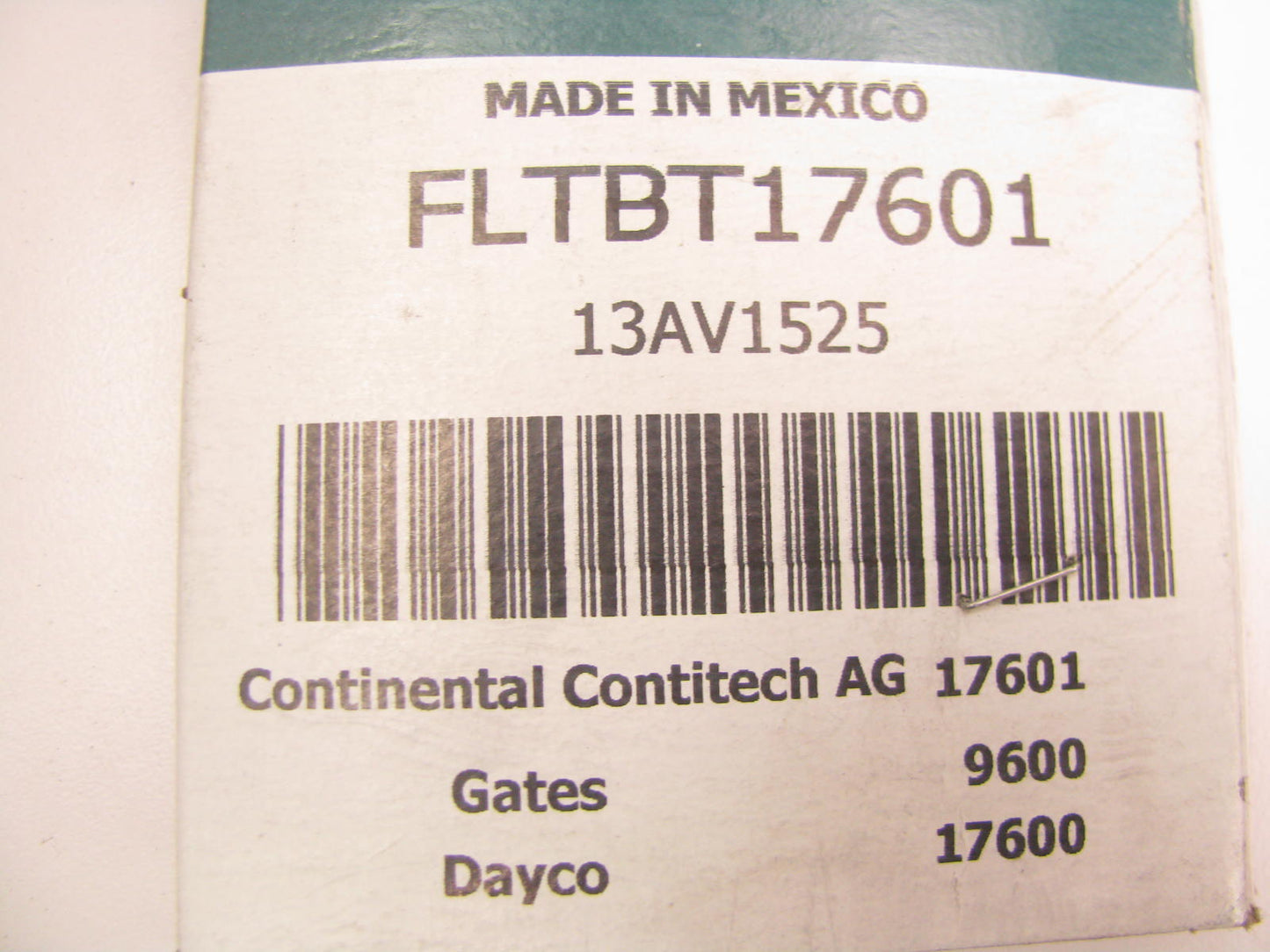 Fleetrite FLTBT17601 Accessory Drive Belt - 0.53'' X 60.0'' - 36 Degree