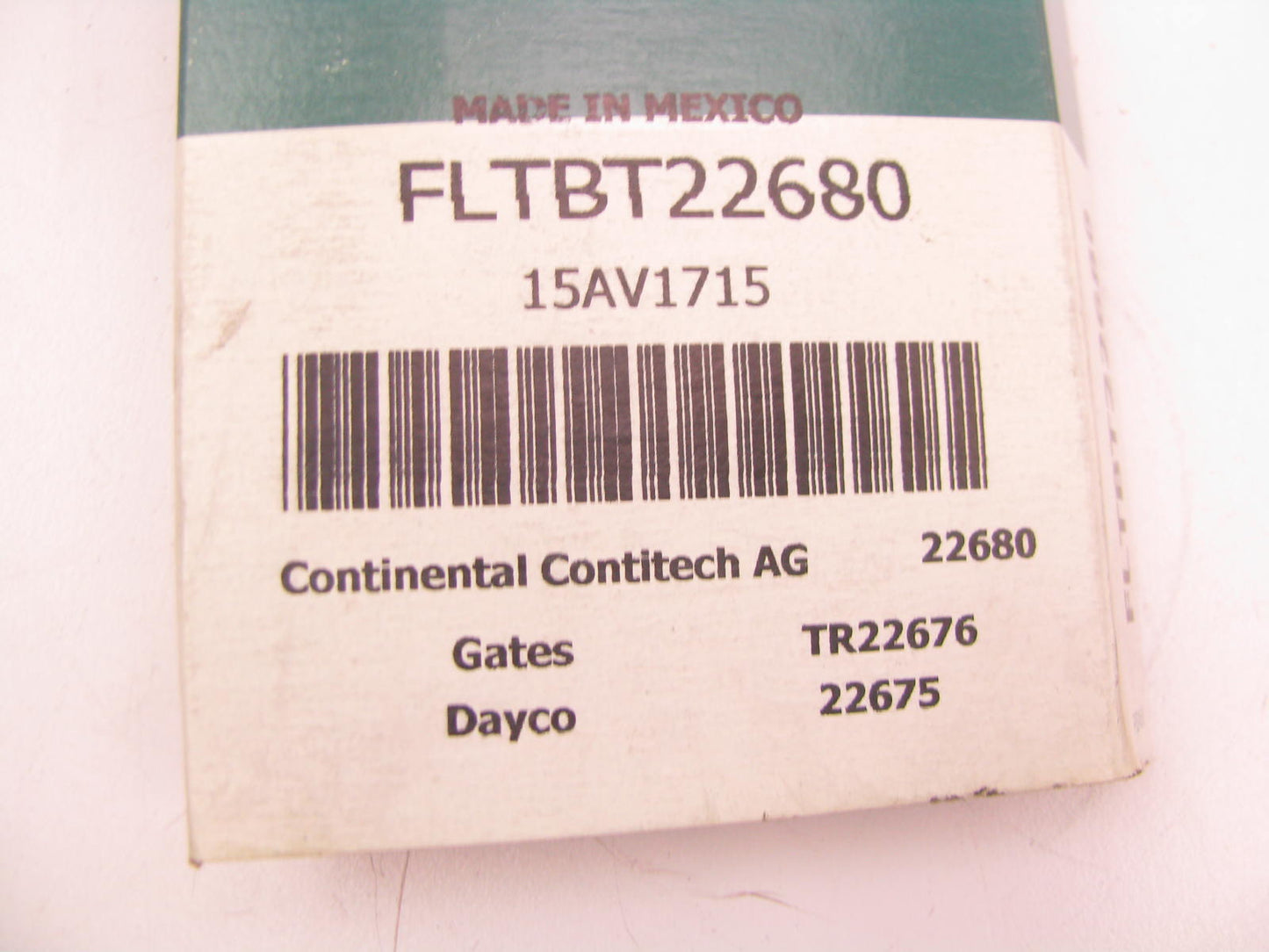 Fleetrite FLTBT22680 Accessory Drive Belt - 0.69'' X 68.00'' - 38 Degree