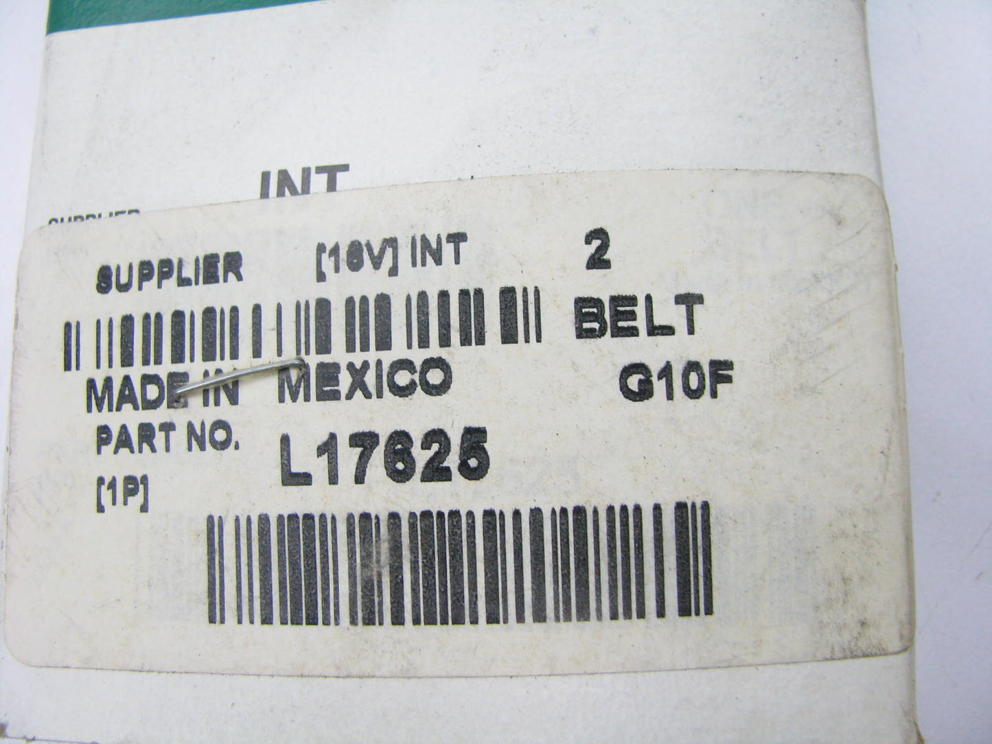 Fleetrite L17625 Accessory Drive Belt - 0.53'' X 62.50'' - 36 Degree