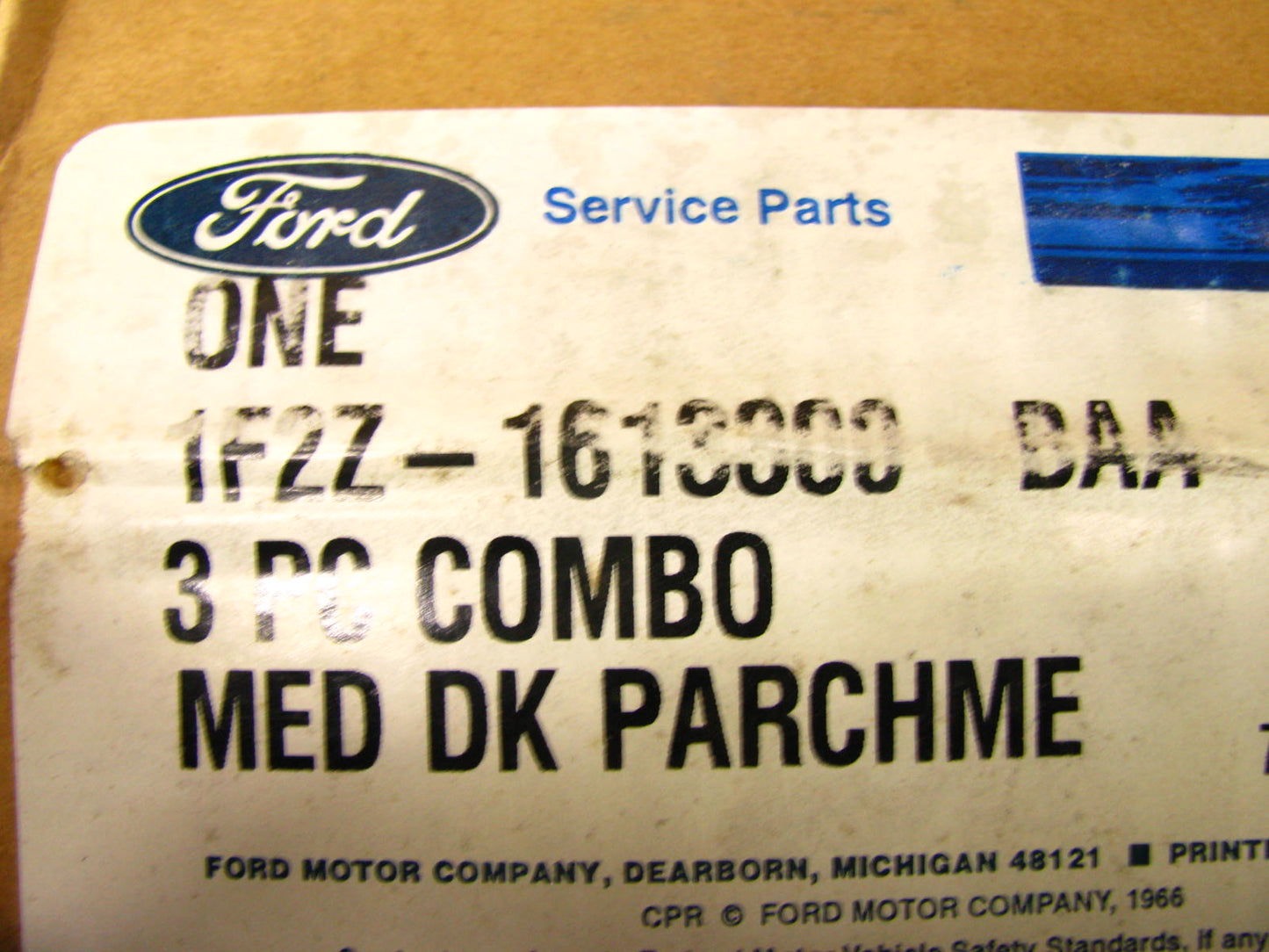 New Genuine Ford Floor Mats OEM 95-03 Windstar 2nd 3rd Row Beige 1F2Z161330BAA