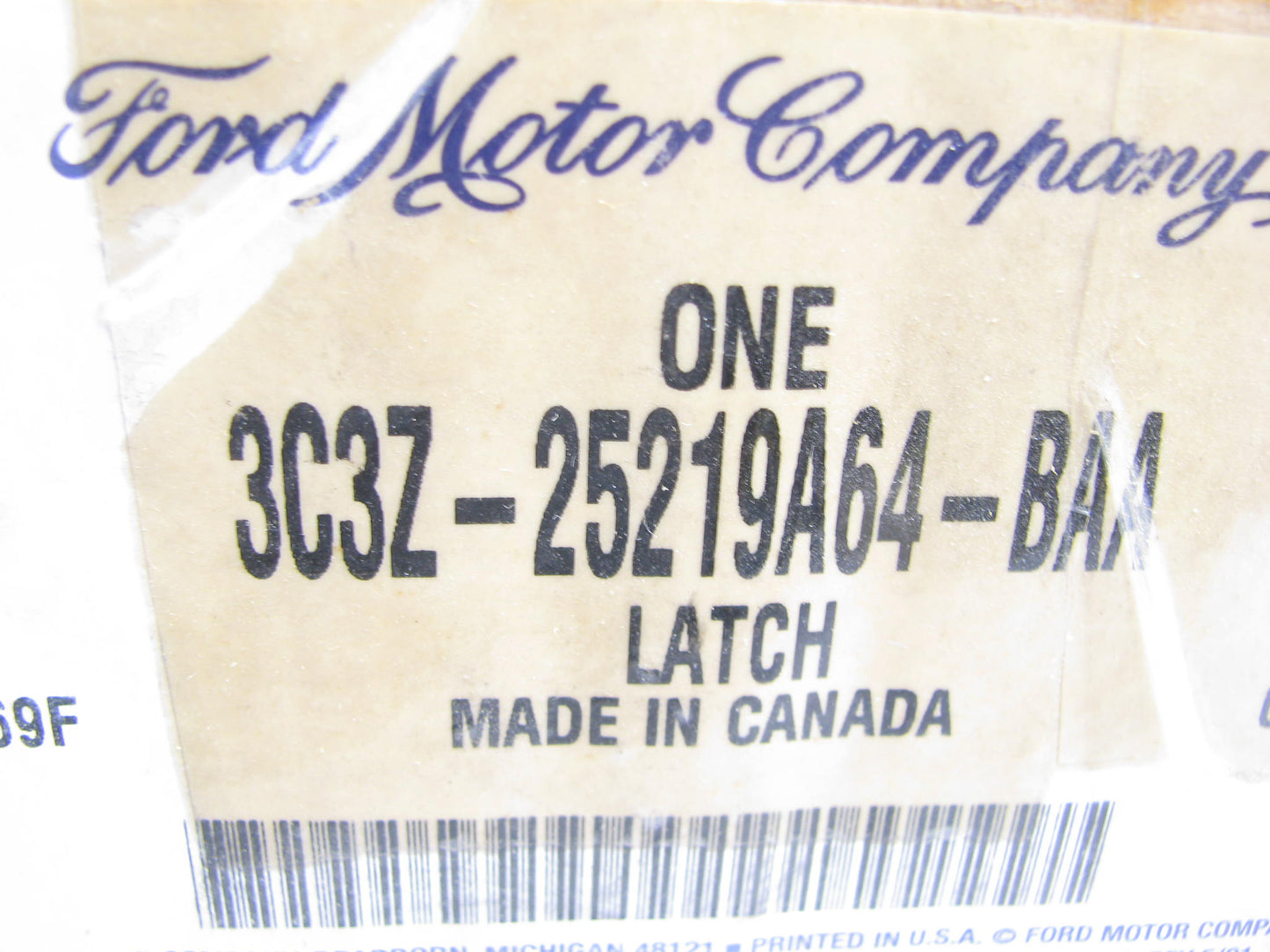 NEW 3C3Z-25219A64-BAA FRONT Door Lock Actuator OEM For 00-05 Ford Excursion