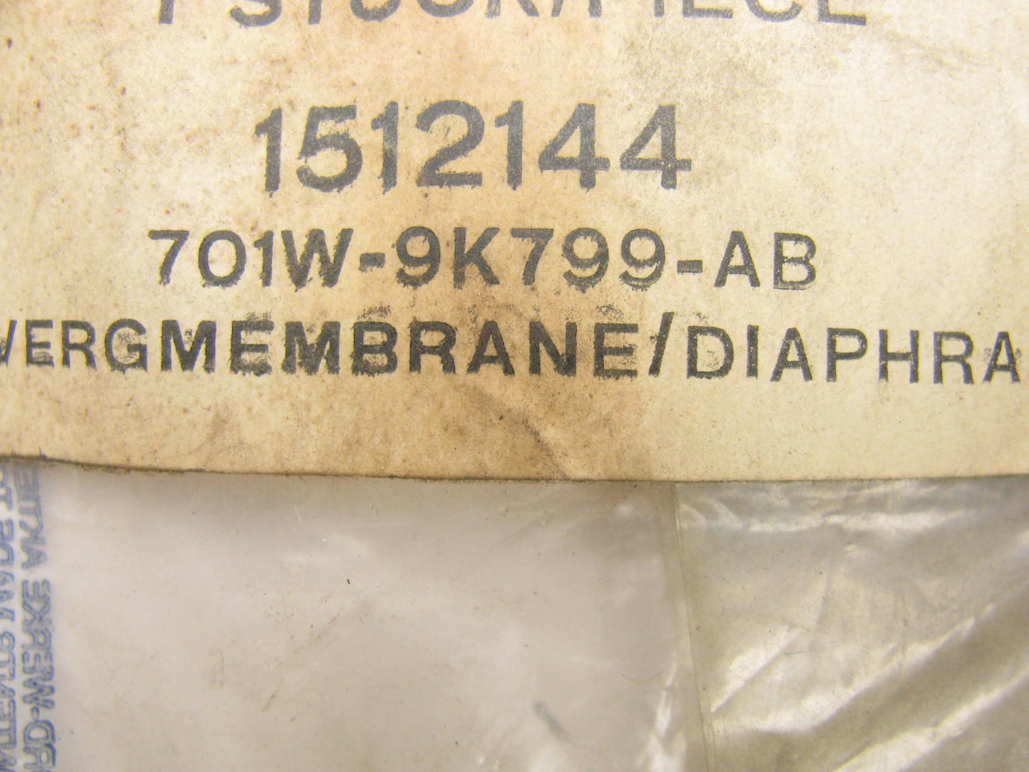 Ford OEM 701W-9K799-AB Carburetor Deceleration Valve Diaphragm 1973-74 2.0L 2.8L