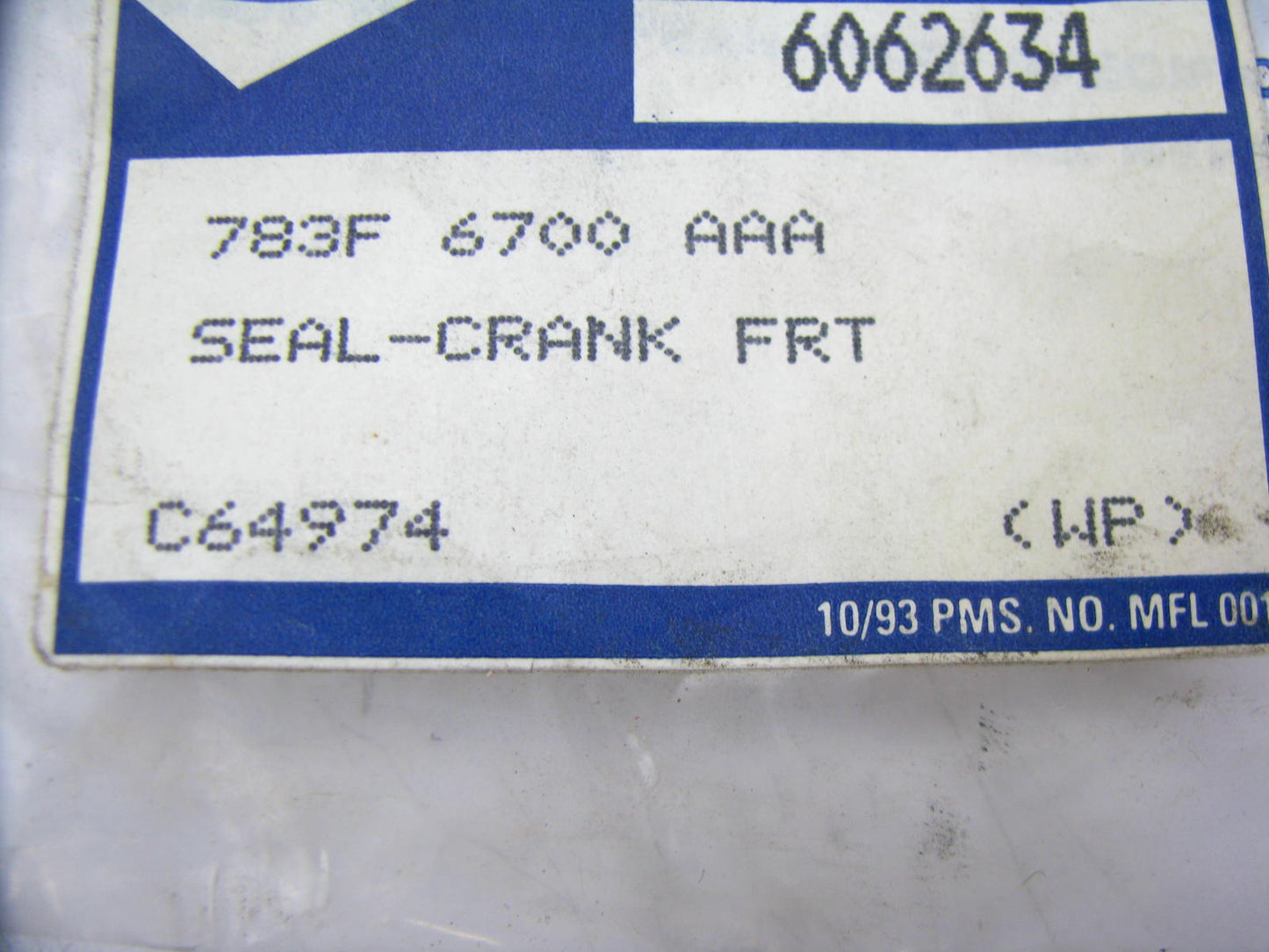(2) NEW - OEM Ford 783F-6700-AAA Front Crankshaft Seal For 363 380 Diesel