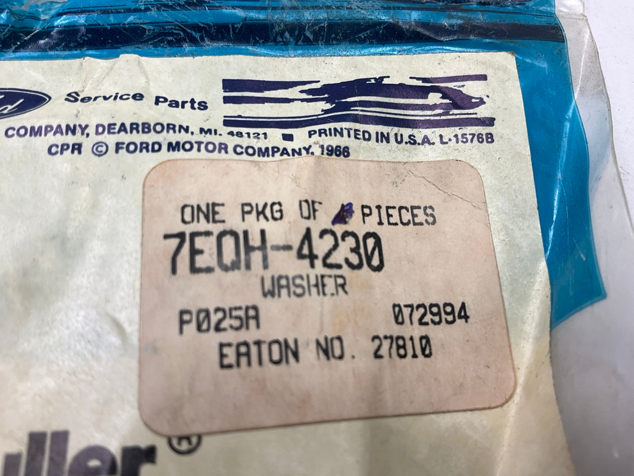 Ford 7EQH-4230 Eaton 27810 Pinion Gear Thrust Washer