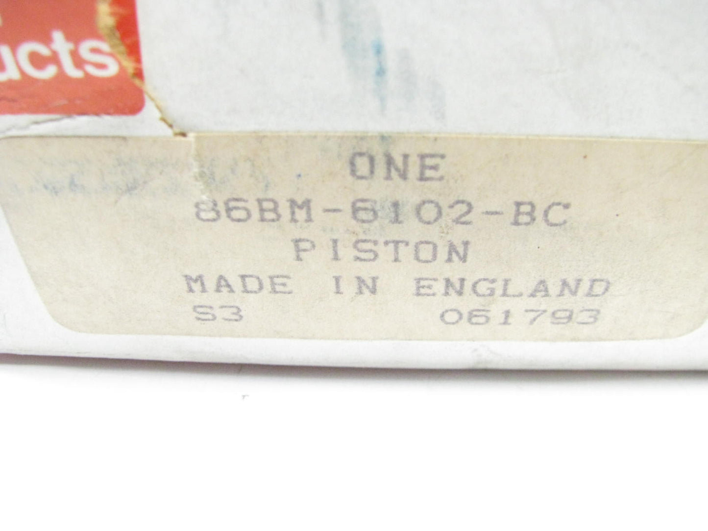 NEW - OEM Ford 86BM-6102-BC Engine Piston .50mm For VSG-411 VSG-413