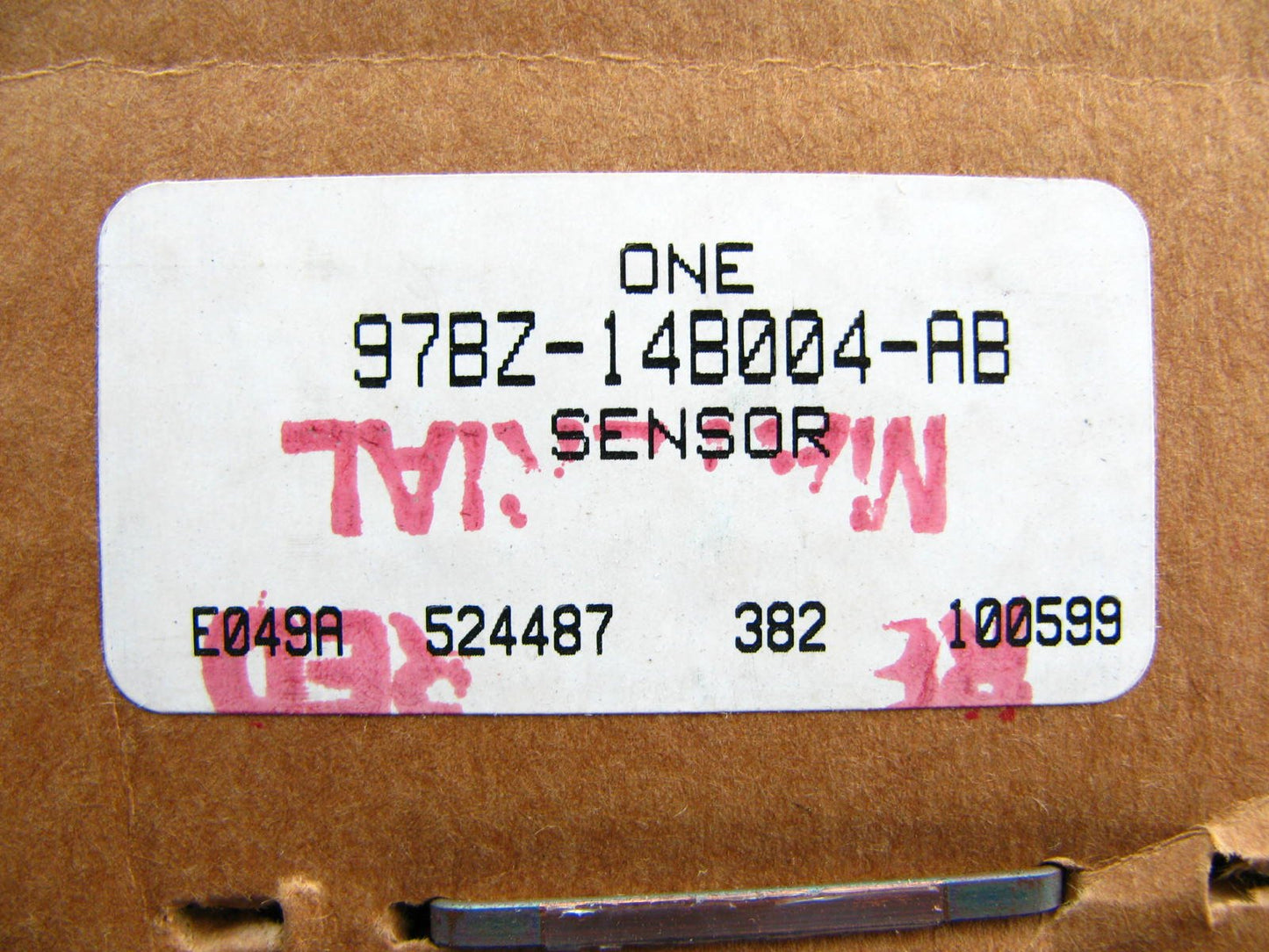 NEW GENUINE OEM Ford 97BZ-14B004-AB SRS Crash Sensor FRONT LEFT