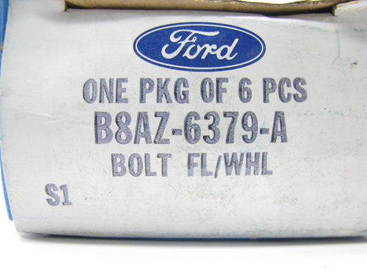 (6) NEW - OEM Ford B8AZ-6379-A Clutch Flywheel / Flexplate Bolt