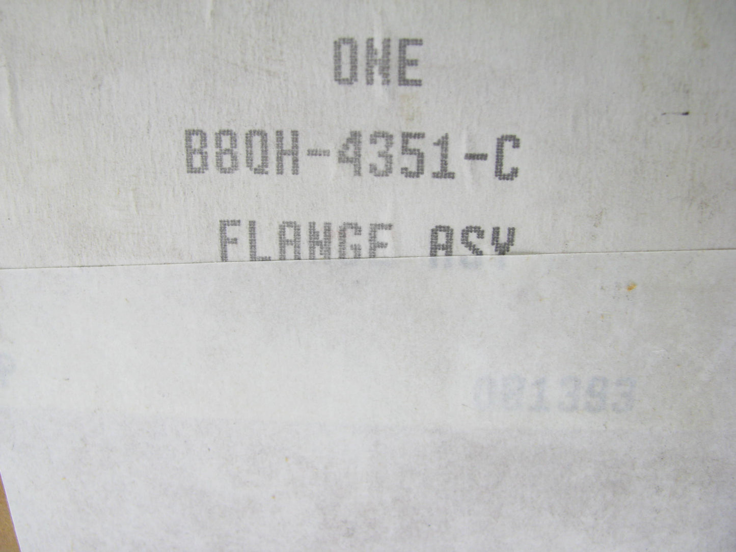 NEW - OEM Ford B8QH-4351-C Power Divider End Input Flange - Eaton 8C Type