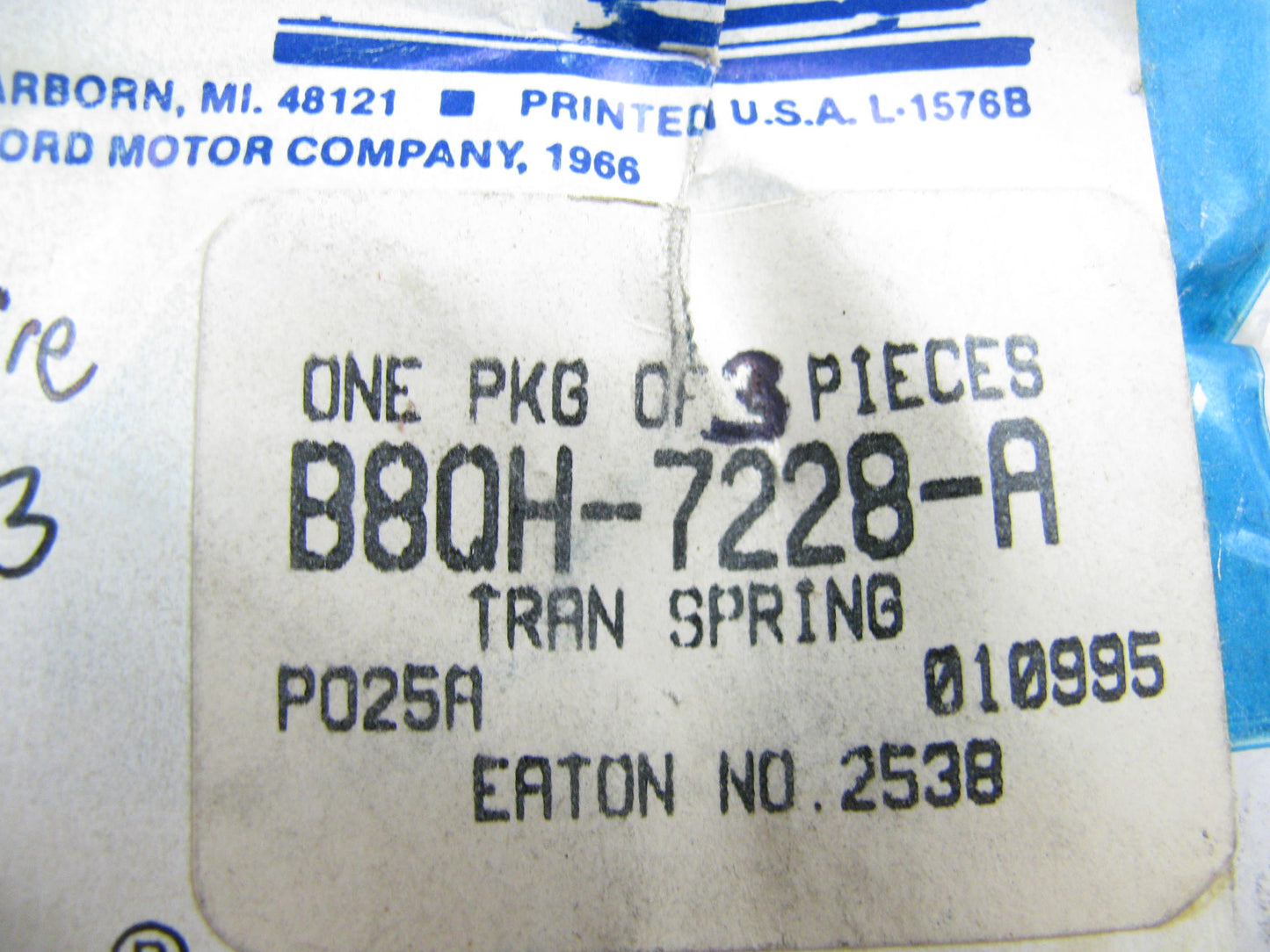 NEW - OEM Ford B8QH-7228-A Transmission Gearshift Lever Spring Seat 2-5/8'' OD