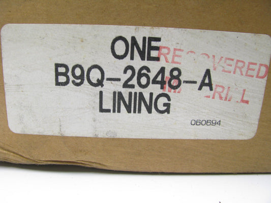 NEW - OEM Ford B9Q-2648-A Parking Brake Brake Shoes - 9'' X 3'' Internal