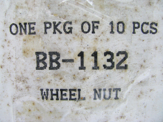 (10) Vintage OEM Ford BB-1132 Wheel Lug Nuts, Right Hand Thread, 75-77 P500