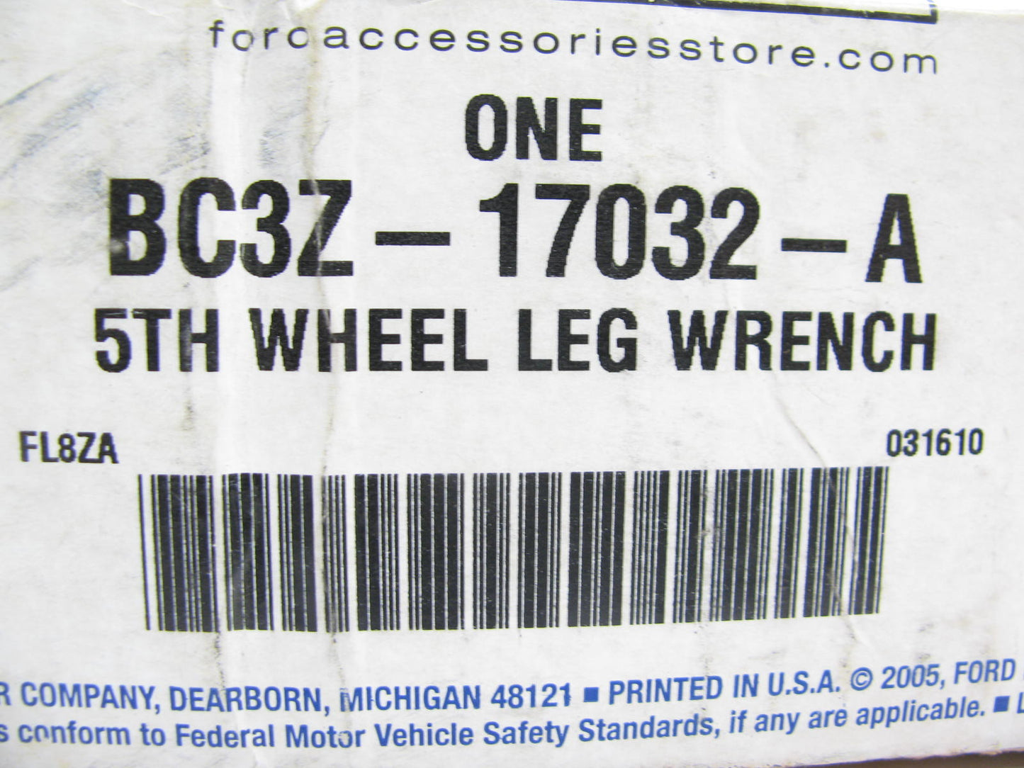 NEW - OEM Ford BC3Z-17032-A Trailer Weight Distribution Lift Handle