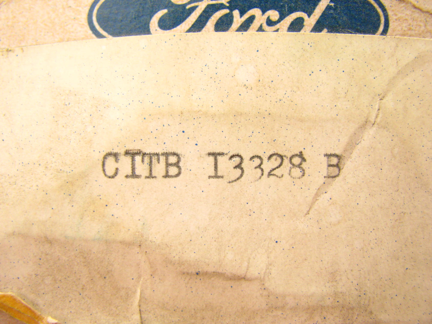 NEW - OEM Ford C1TB-13328-B Turn Signal Light Lamp Lens - Amber