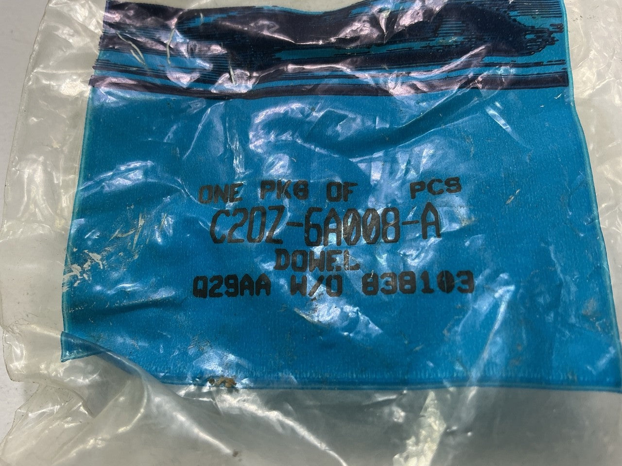 (2) NEW - OEM Ford C2OZ-6A008-A Cylinder Head To Block Dowels - 289 302 351W