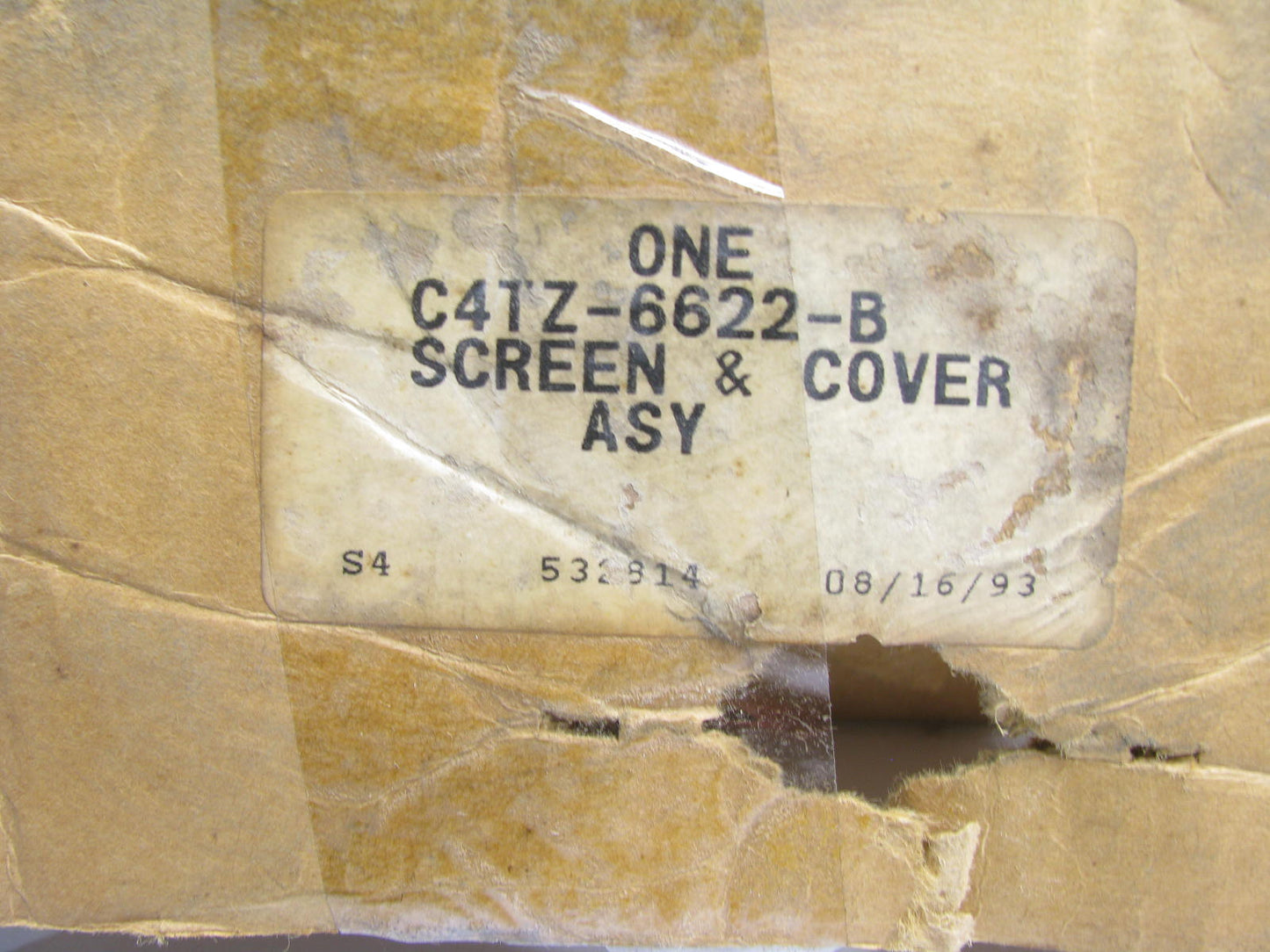 NEW - OEM Ford C4TZ-6622-B Engine Oil Pump Pickup Tube 1964-1976 330-V8 M/D