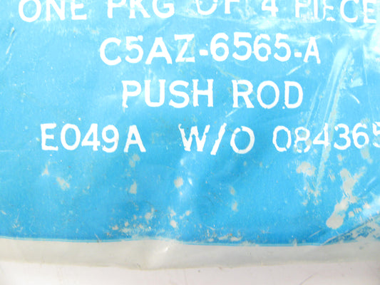 (12) NEW - OEM Ford C5AZ-6565-A Engine Push Rods 1965-1984 Ford 240 300
