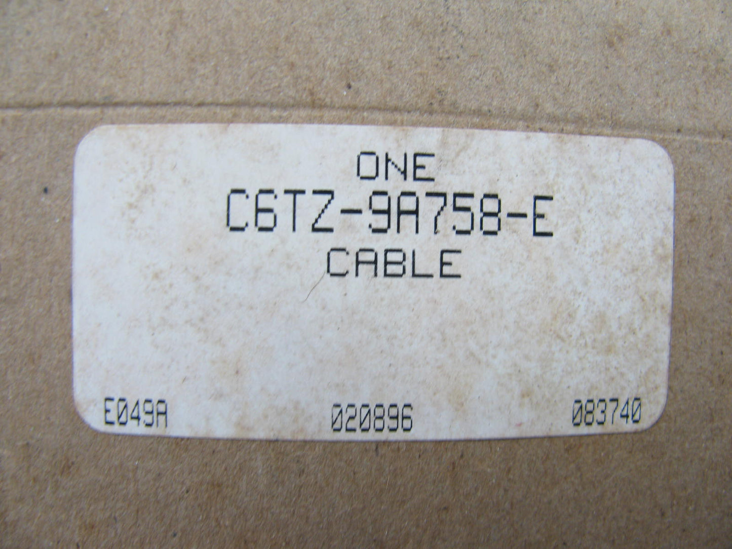 NOS 1966-UP OEM Ford Carburetor Throttle Gas Cable F-100 F-150 F-250 56'' Long
