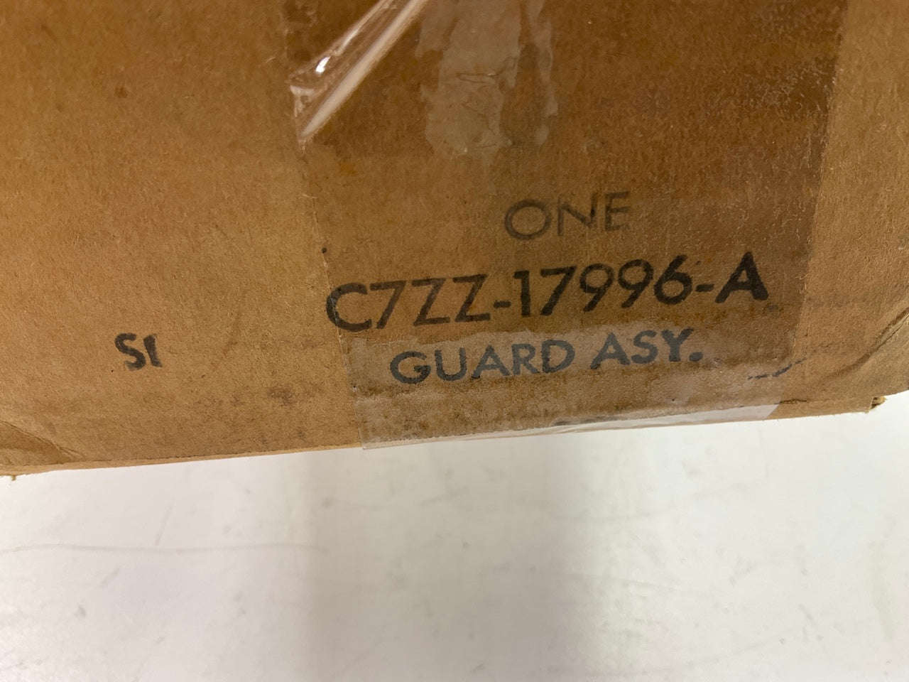 NOS - OEM Ford C7ZZ-17996-A Front Right Bumper Guard 1967 Mustang - FLAT FRONT