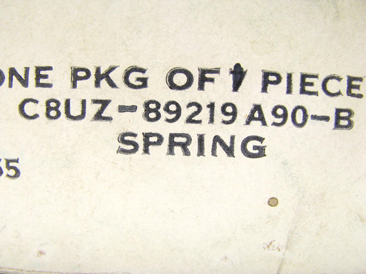 (2) NEW - OEM Ford C8UZ-89219A90-B Door Latch Striker Spring 1969-1991 Econoline