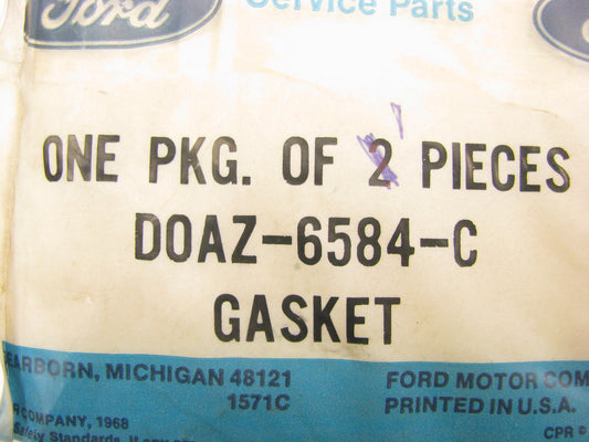 NEW - OEM Ford D0AZ-6584-C Valve Cover Gasket Set 1968-1970 360 390 427 428 V8