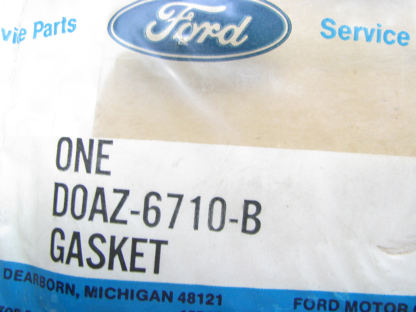 NEW - OEM Ford D0AZ-6710-B Engine Oil Pan Gasket
