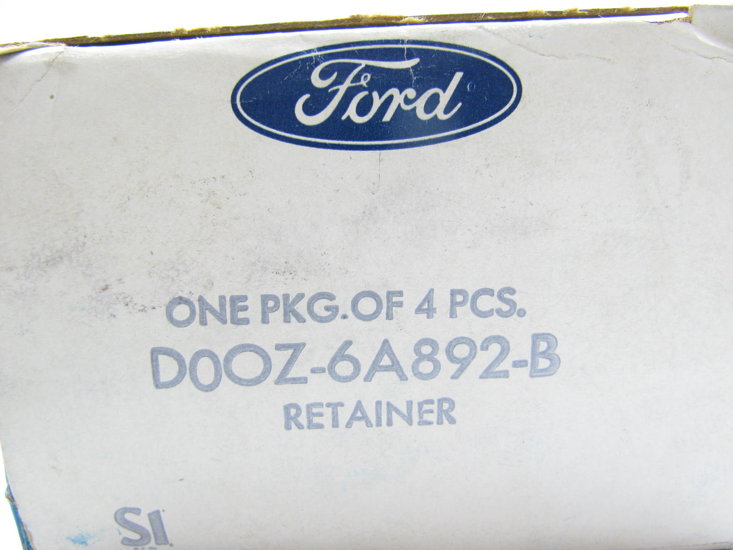 (4) NOS - OEM Ford D0OZ-6A892-B Crankcase Ventiliation Grommet 1966-1968 289