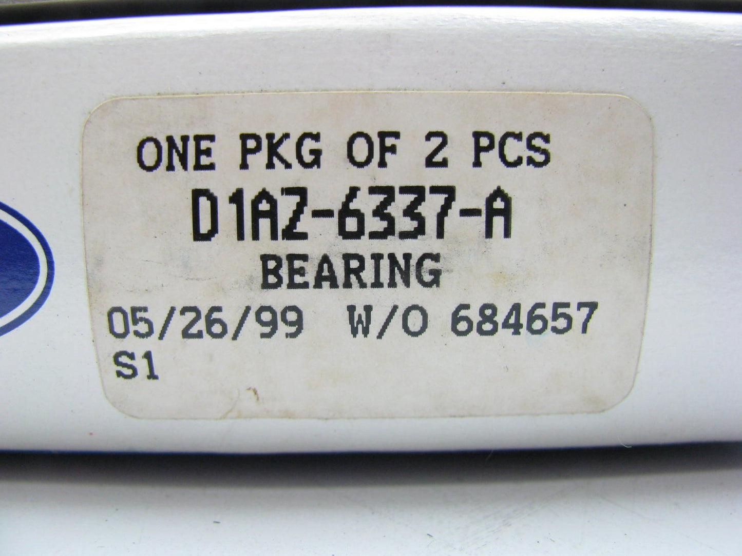 NEW - OEM Ford D1AZ-6337-A Crankshaft Thrust Main Bearing STD 351W 351M 400