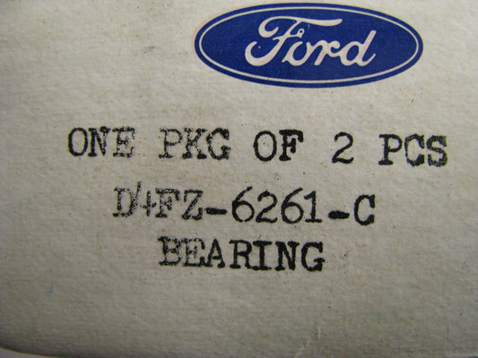 (2) NEW - OEM Ford D4FZ-6261-C Front Camshaft Bearing 1974-2001 2.3L 2.5L