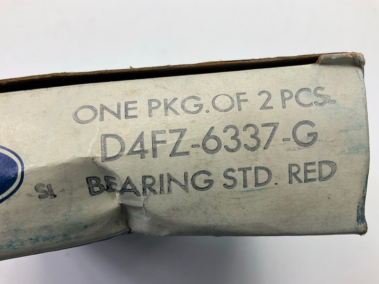 OEM Ford D4FZ-6337-G Crank Main Thrust Bearings PAIR - 1974-1979 2.3L - STANDARD