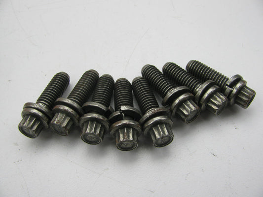 (8) NEW - OEM Ford D4FZ-6638-A Oil Pump Attaching Bolts 1974-1993 Ford 2.3L