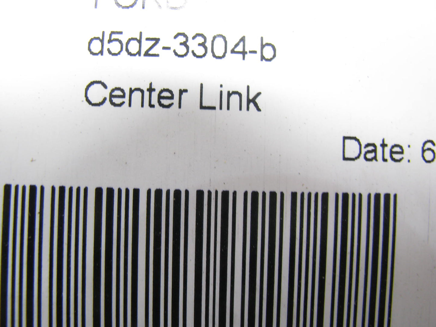 NOS - OEM Ford D5DZ-3304-B Steering Center Link (With Power Steering ONLY)