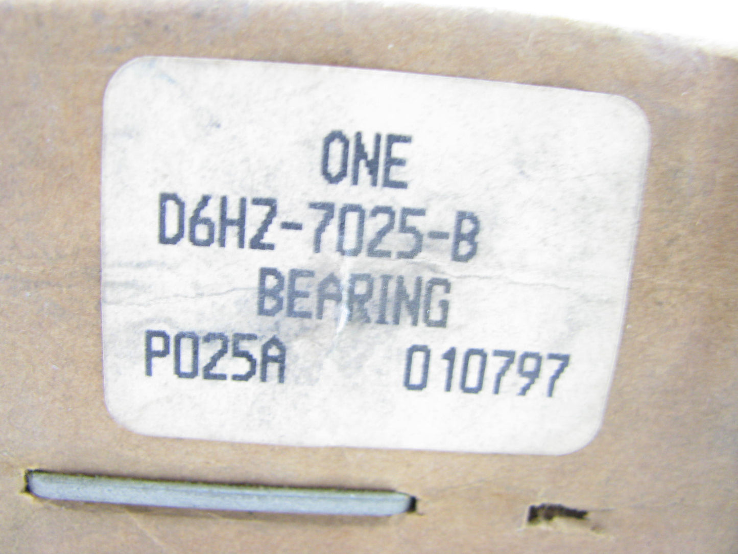 NEW - OEM Ford D6HZ-7025-B Manual Transmission Main Shaft Bearing