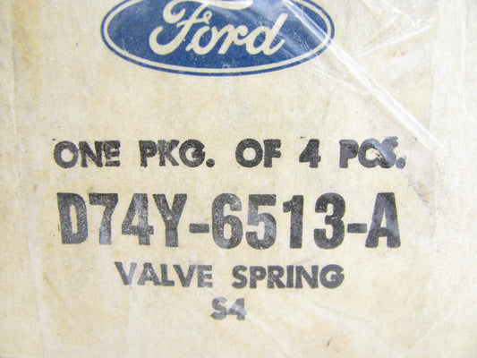 (4) NEW - OEM Ford D74Y-6513-A Exhaust Engine Valve Spring 1980-1997 351W-V8