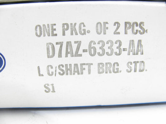 1973-1979 351M 351W V8 OEM Ford Crankshaft Bearing PAIR D7AZ-6333-AA STANDARD