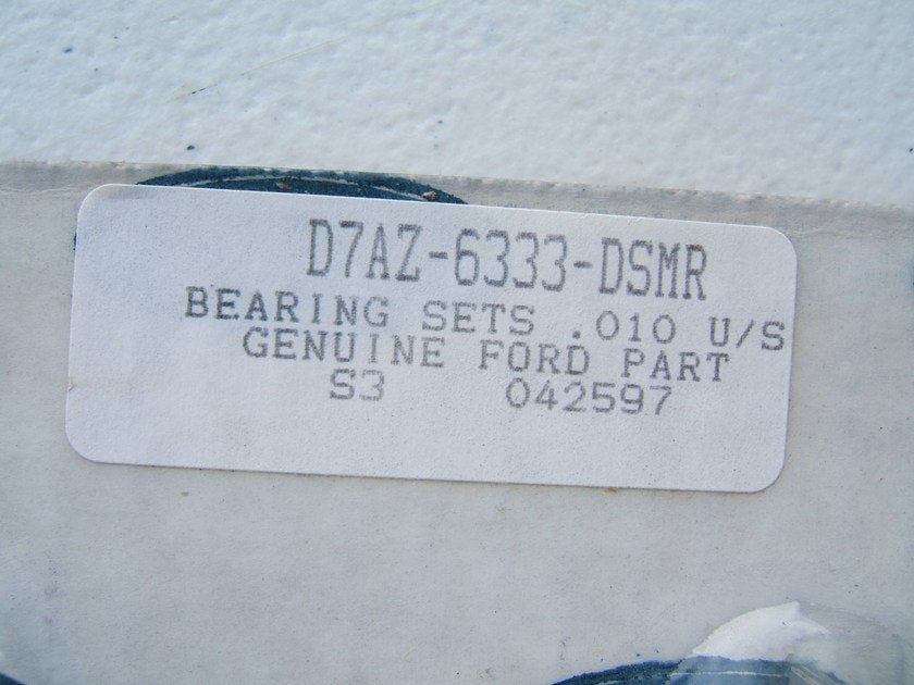 NEW - Ford D7AZ-6333-DSMR Main Bearings .010'' Under For 1977-93 351W 351M 400 V8