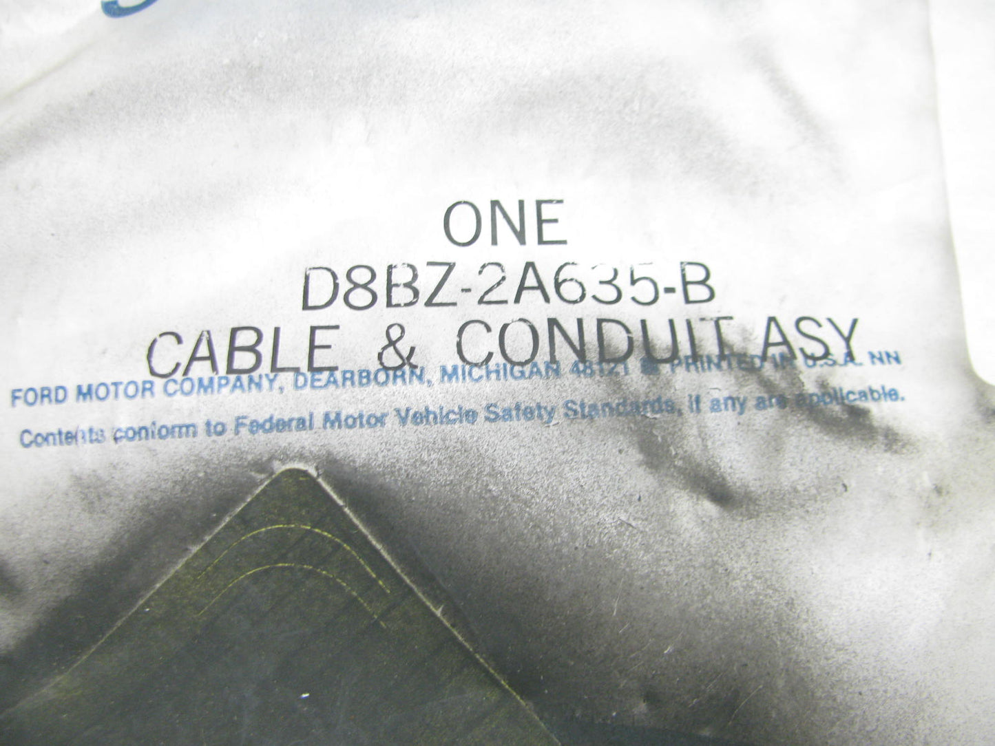 NEW - OEM Ford D8BZ-2A635-B Rear Parking Brake Cable