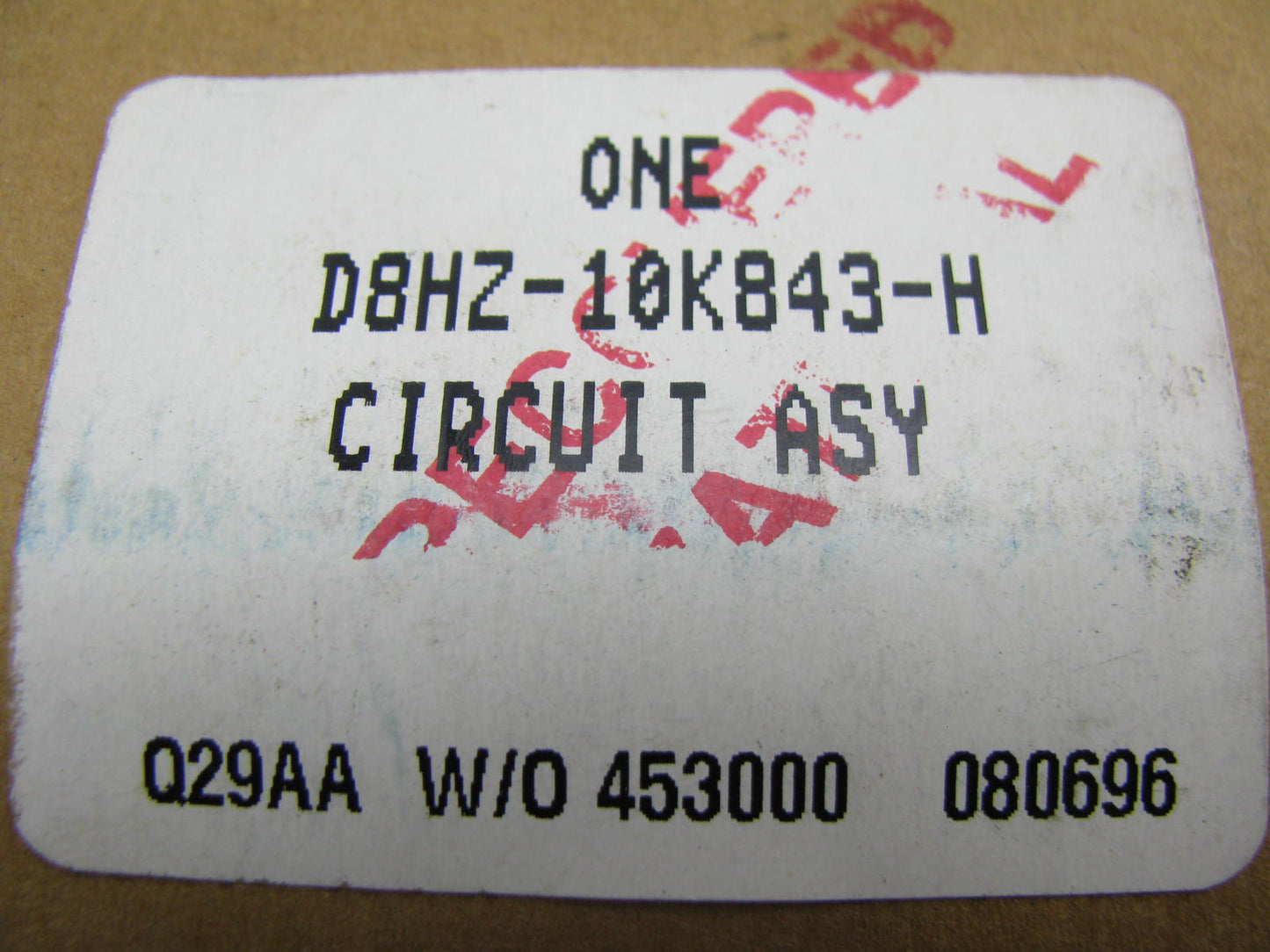 Ford OEM D8HZ-10K843-H Instrument Cluster Printed Circuit 1978-86 600/900 Truck