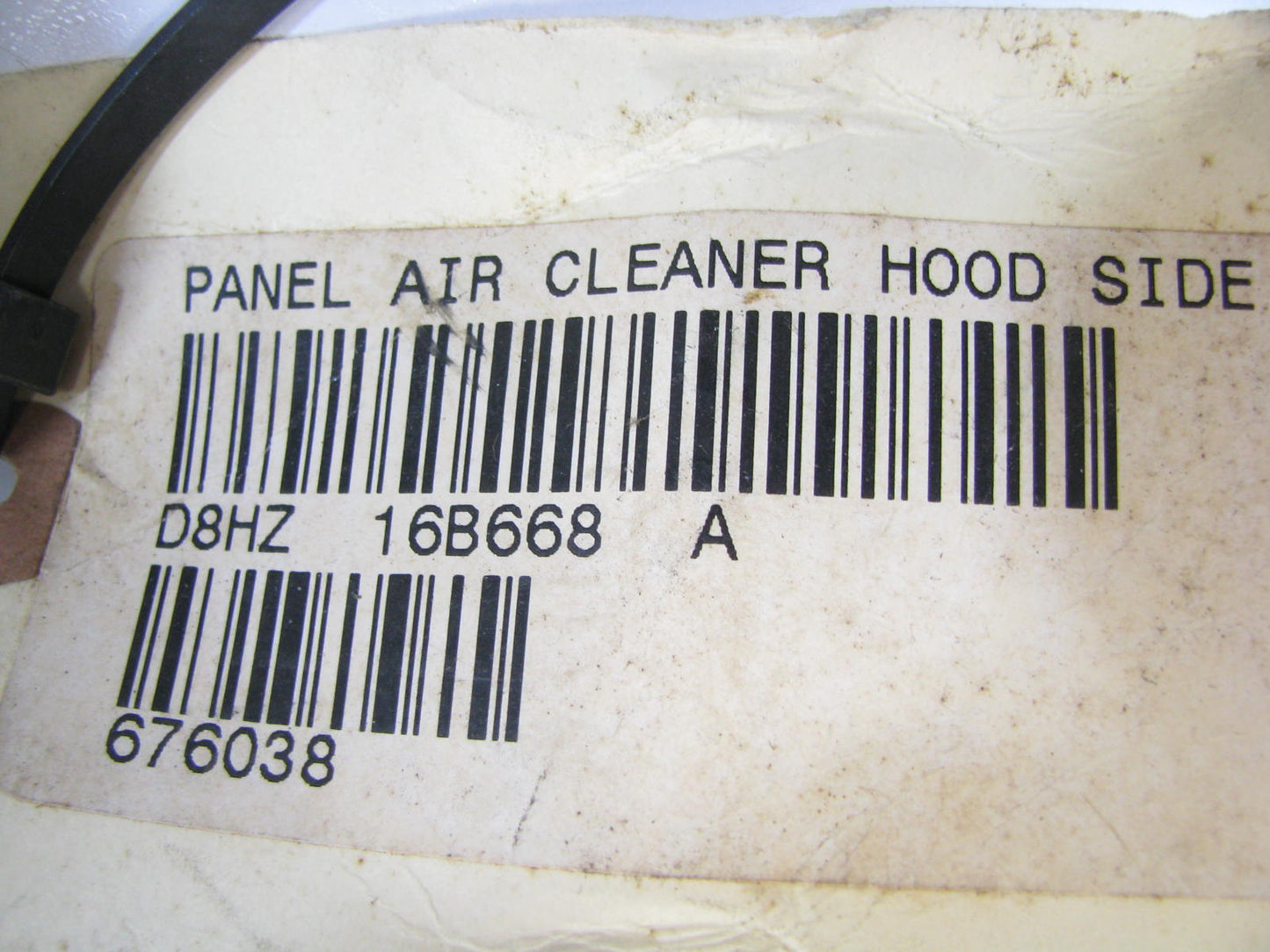 NEW - OEM Ford D8HZ-16B668-A Panel Air Cleaner Hood Side 1978-85 LN LNT LT800