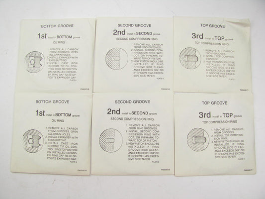 Ford D9HZ-6148-E Partial Piston Ring Set - Std 1980-1984 Ford Truck 429 7.0L V8