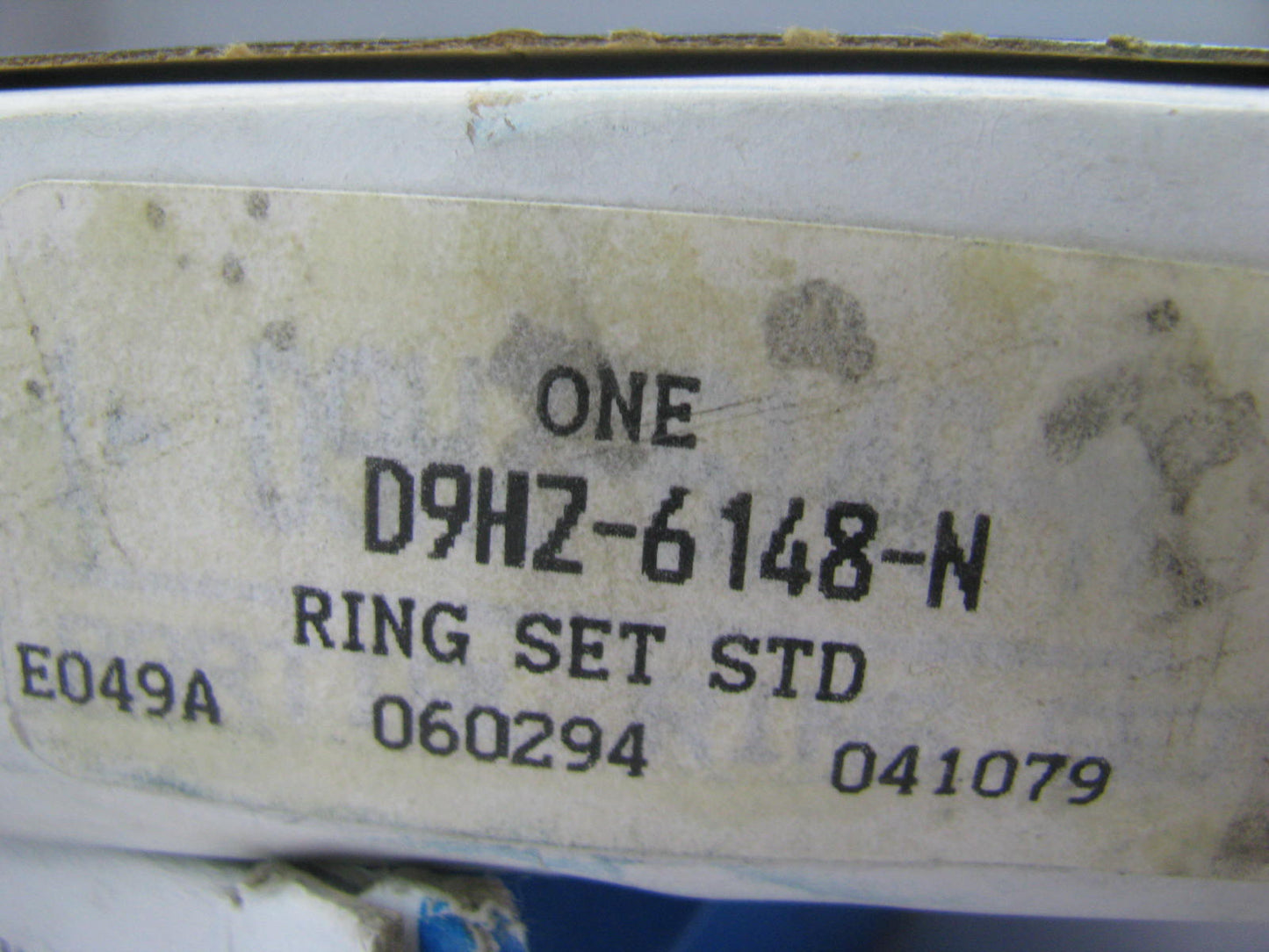 NOS - OEM Ford D9HZ-6148-N Full Set Piston Rings - FORD 6.1L 370 V8 HD TRUCK GAS